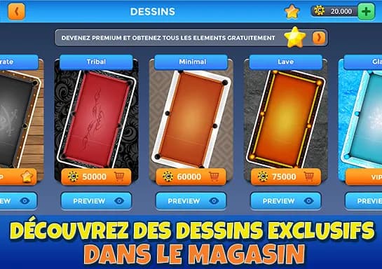 Capture 6 sur 9 de Billard boule 8