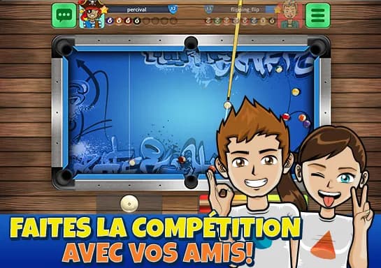 Capture 7 sur 9 de Billard boule 8