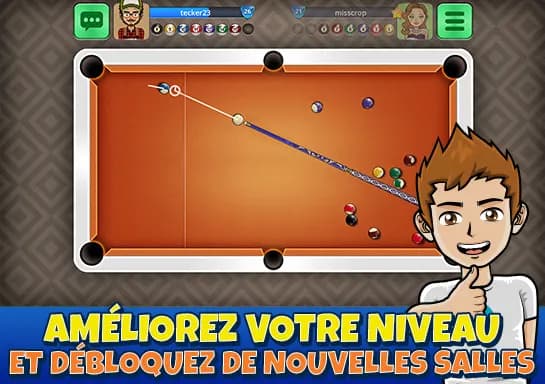 Capture 9 sur 9 de Billard boule 8