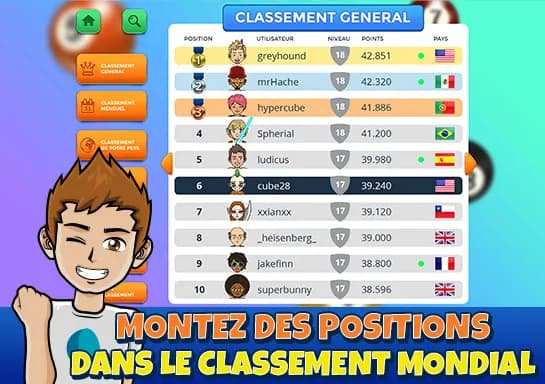 Capture 7 sur 9 de Billard boule 9