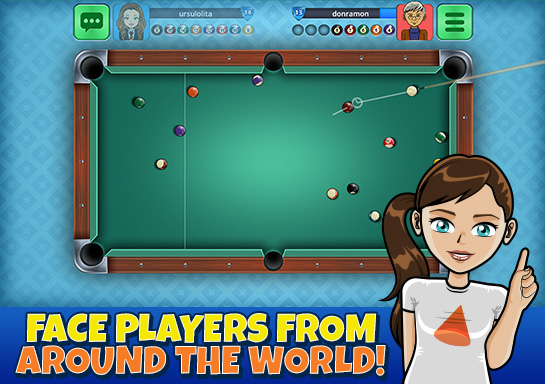 HOT 8 BALL BILLIARDS PVP free online game on