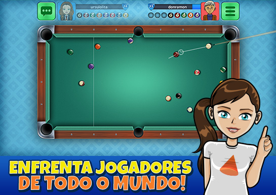 Bilhar online – Jogo de bilhar bola 8 grátis