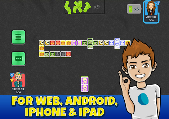 Dominó online multijogador do Casual Arena 